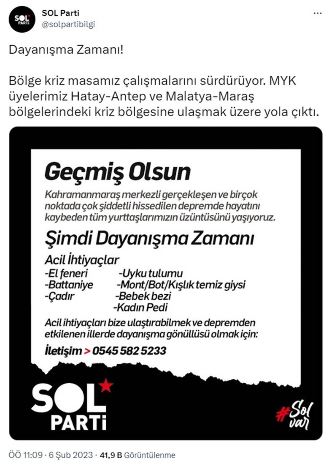 Deprem bölgesine yardım kampanyası başladı! İşte bölgede en çok ihtiyaç duyulan malzemeler ve yardım yapılacak adresler 29